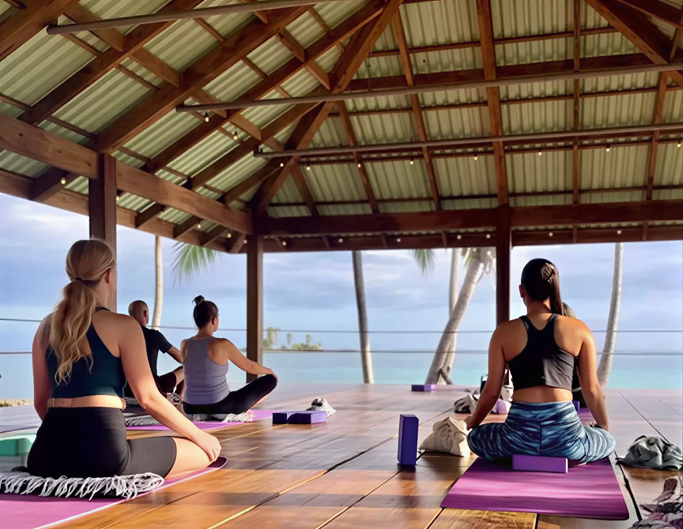 Caribisk aerial yoga, yoga- og mindfulness-retreat