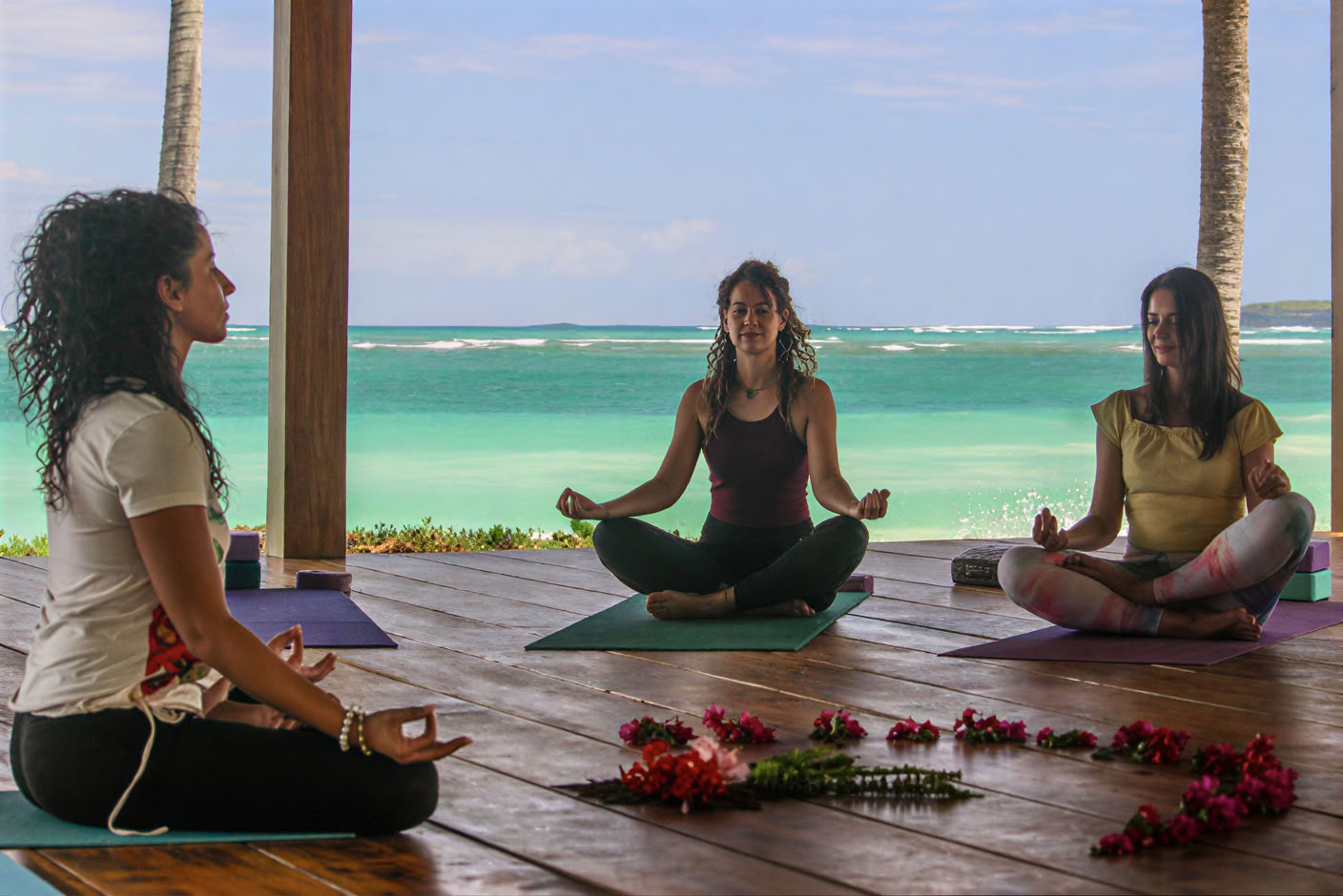 Caribisk aerial yoga, yoga- og mindfulness-retreat