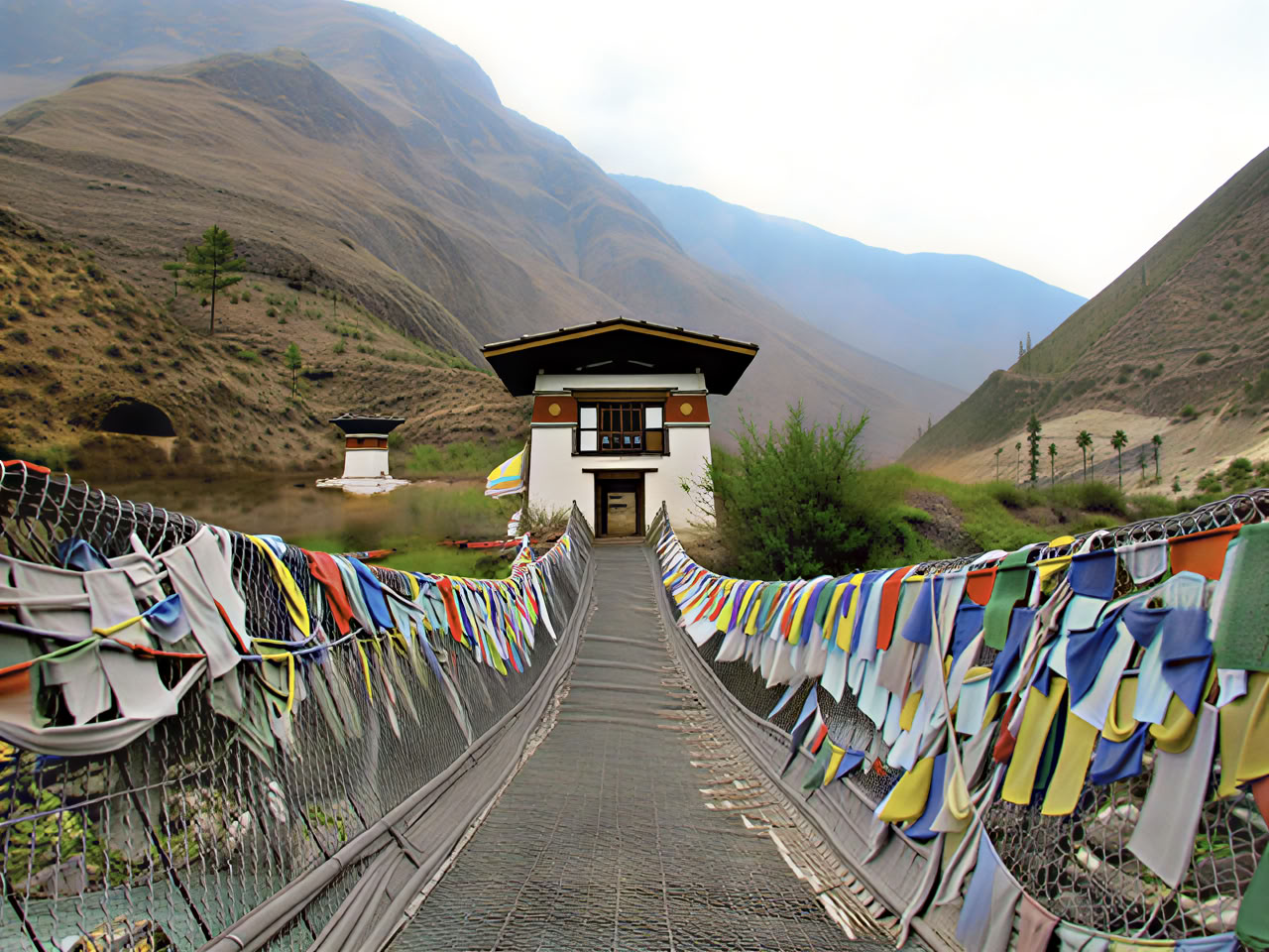 Spirituelt yogaretreat og trekking i Bhutan i 2027