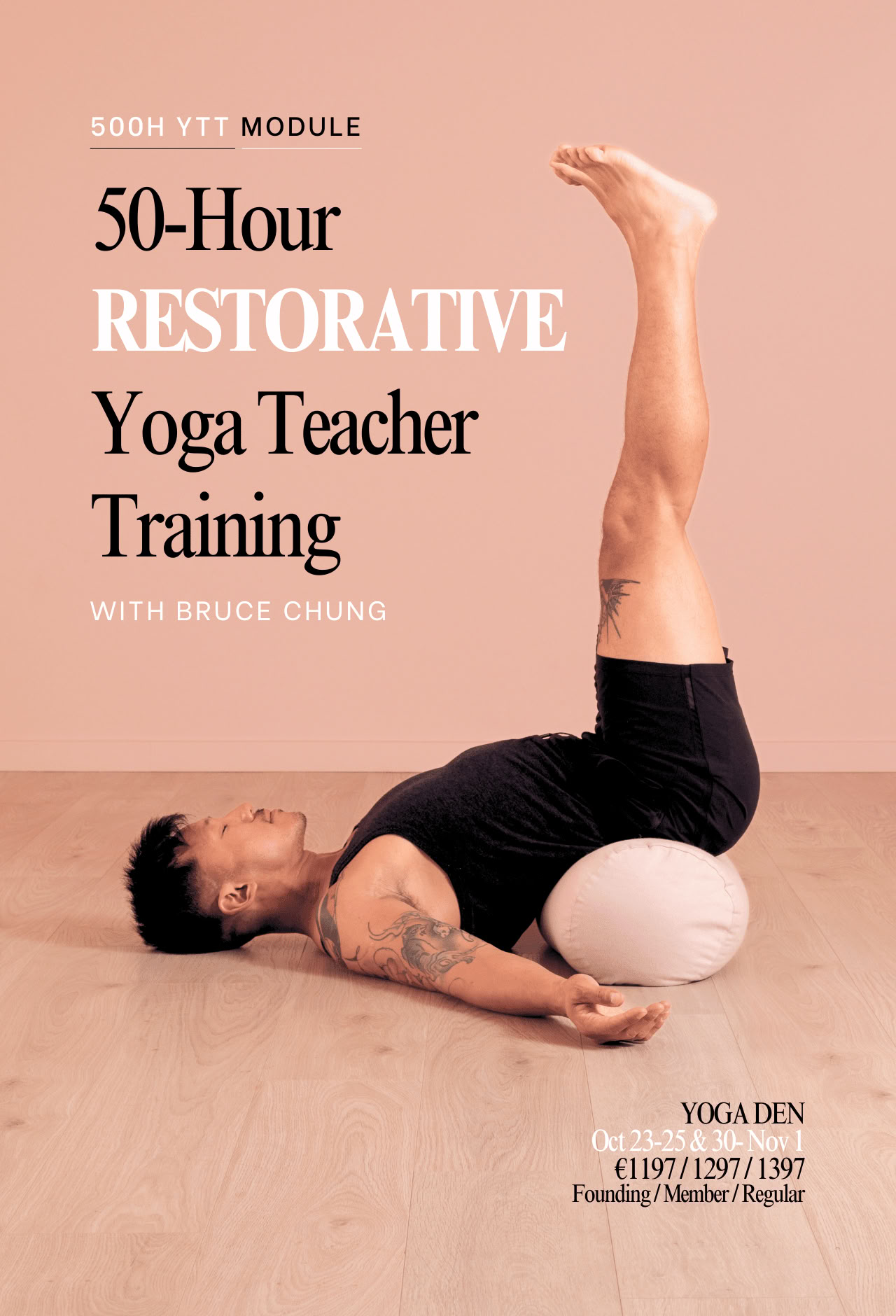 50 timers restorativ yogalæreruddannelse