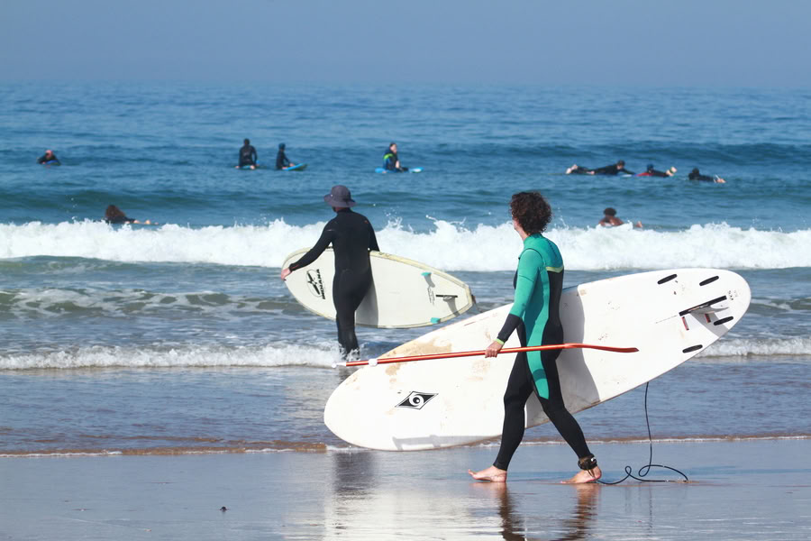 Stand up surf og yoga