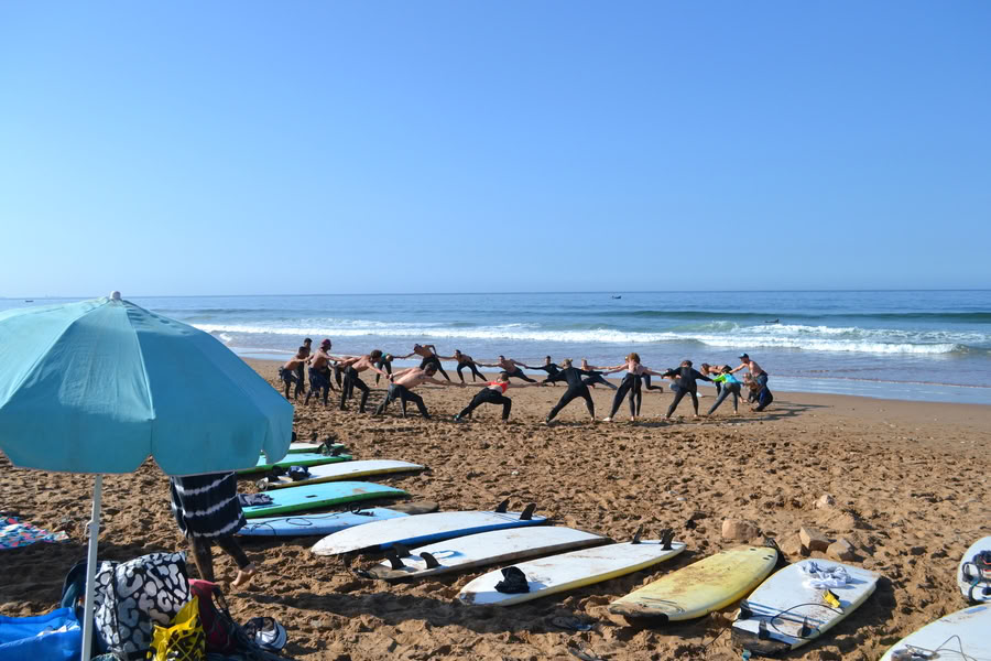 Stand up surf og yoga