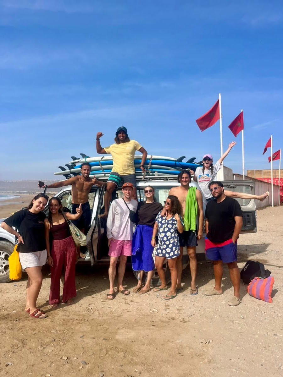 Surf- og yoga-pakke