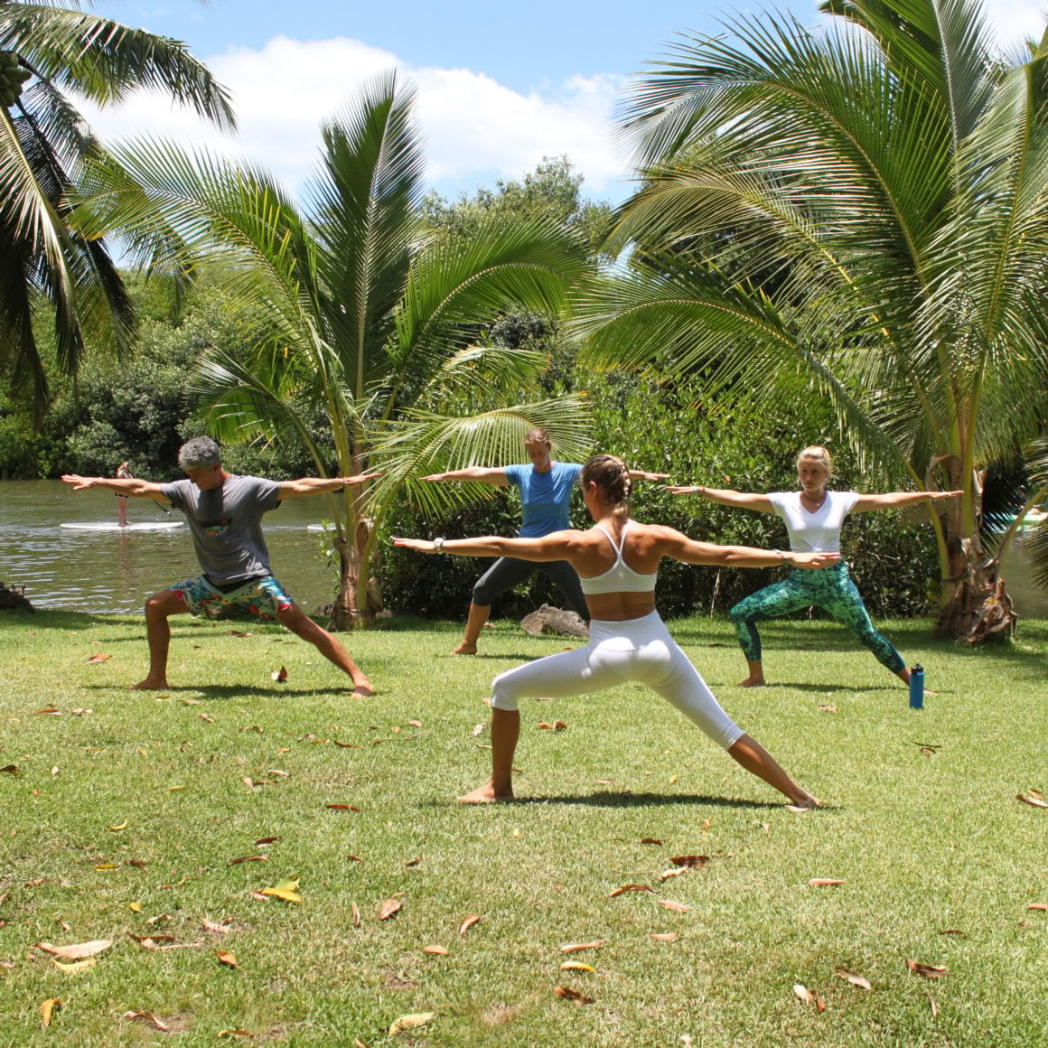 Standard surfe- og yogaretreat