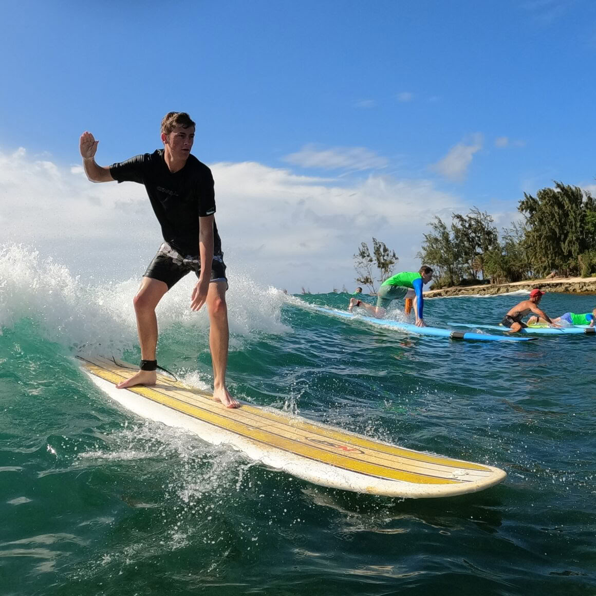 Kort Surf- og yoga-retreat