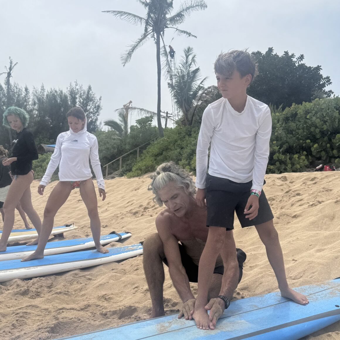 Kort Surf- og yoga-retreat