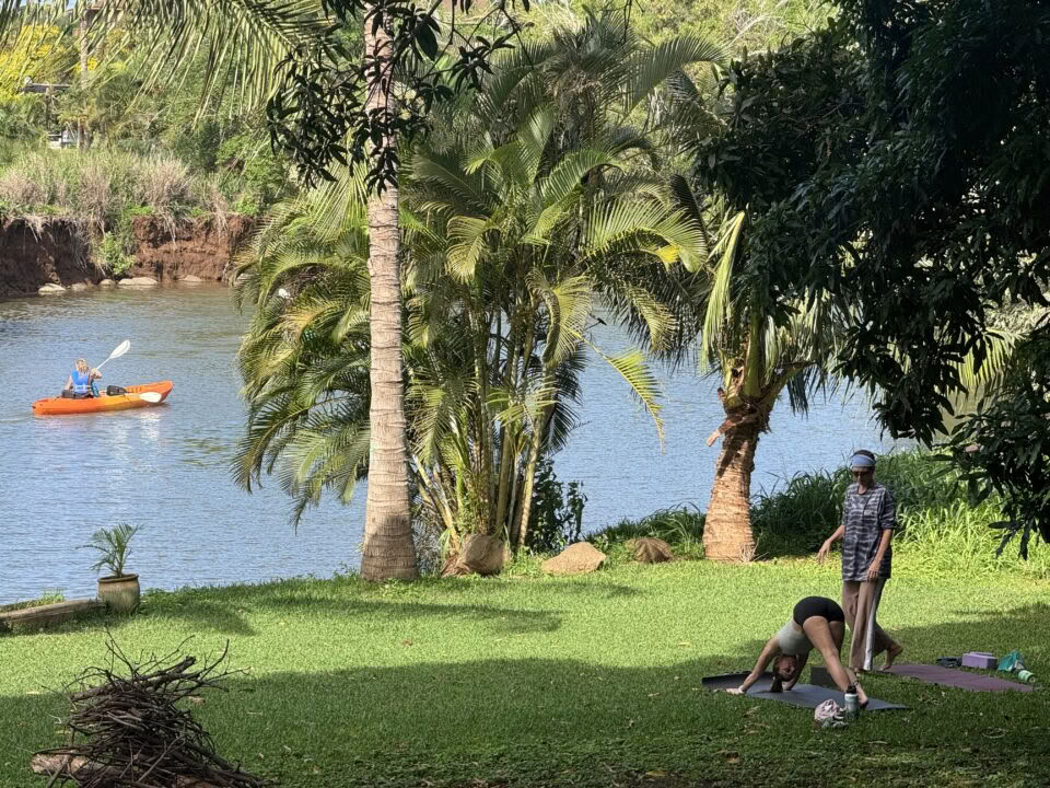 Yoga-retreatpakke for ikke-surfere