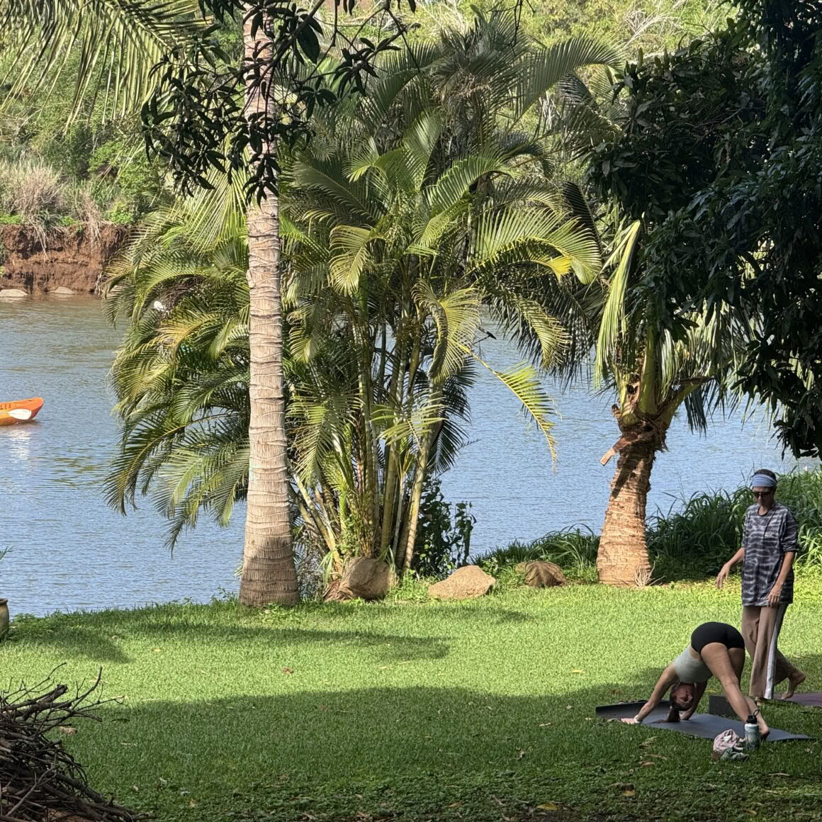 Yoga-retreatpakke for ikke-surfere