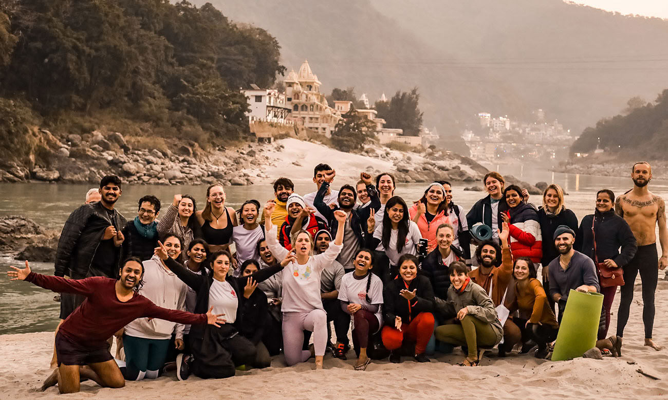 Aerial Yoga-læreruddannelse i Rishikesh, Indien