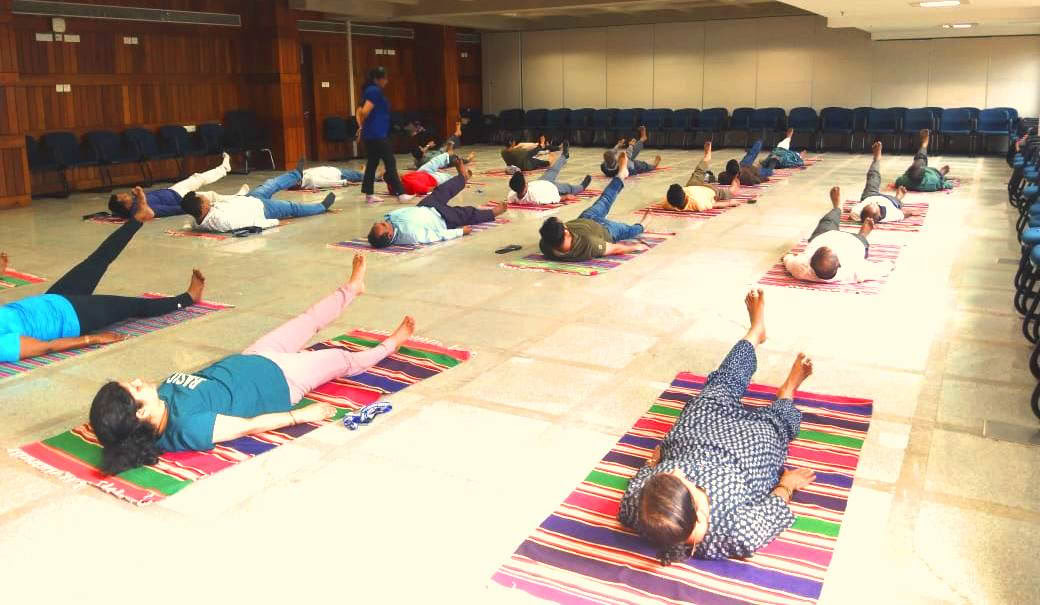 Yoga-workshop om sundhed efter pensionering