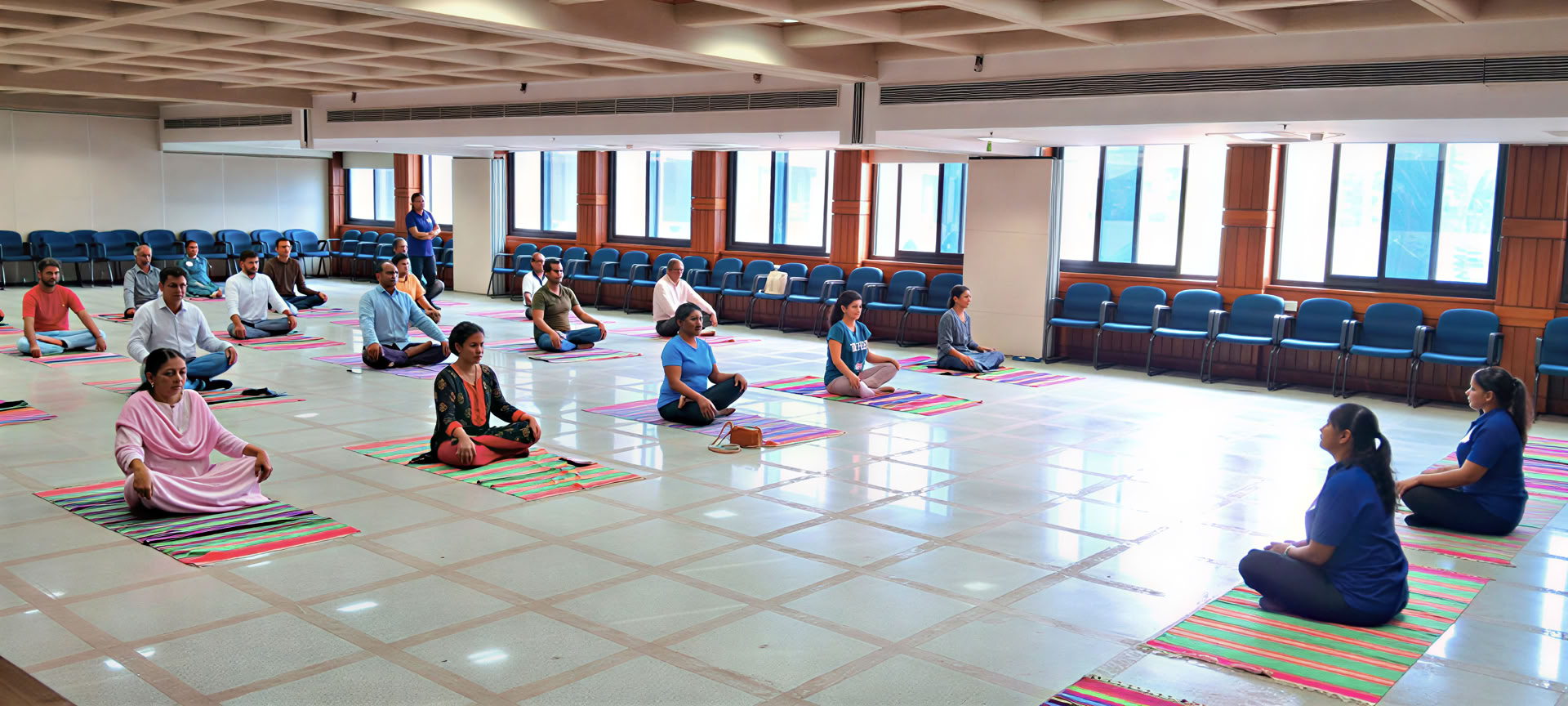 Yoga-workshop om sundhed efter pensionering