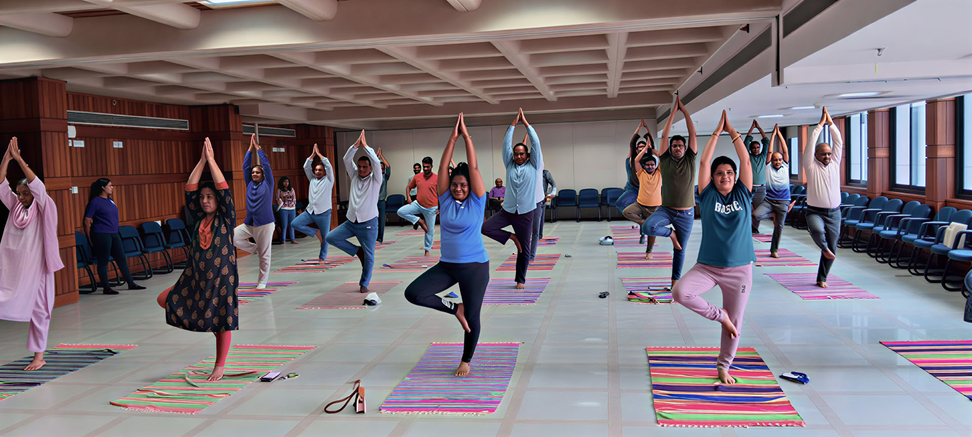 Yoga-workshop om sundhed efter pensionering