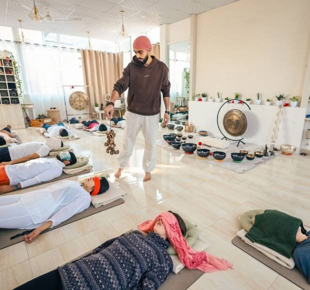 Lydhealing og meditationsretreat