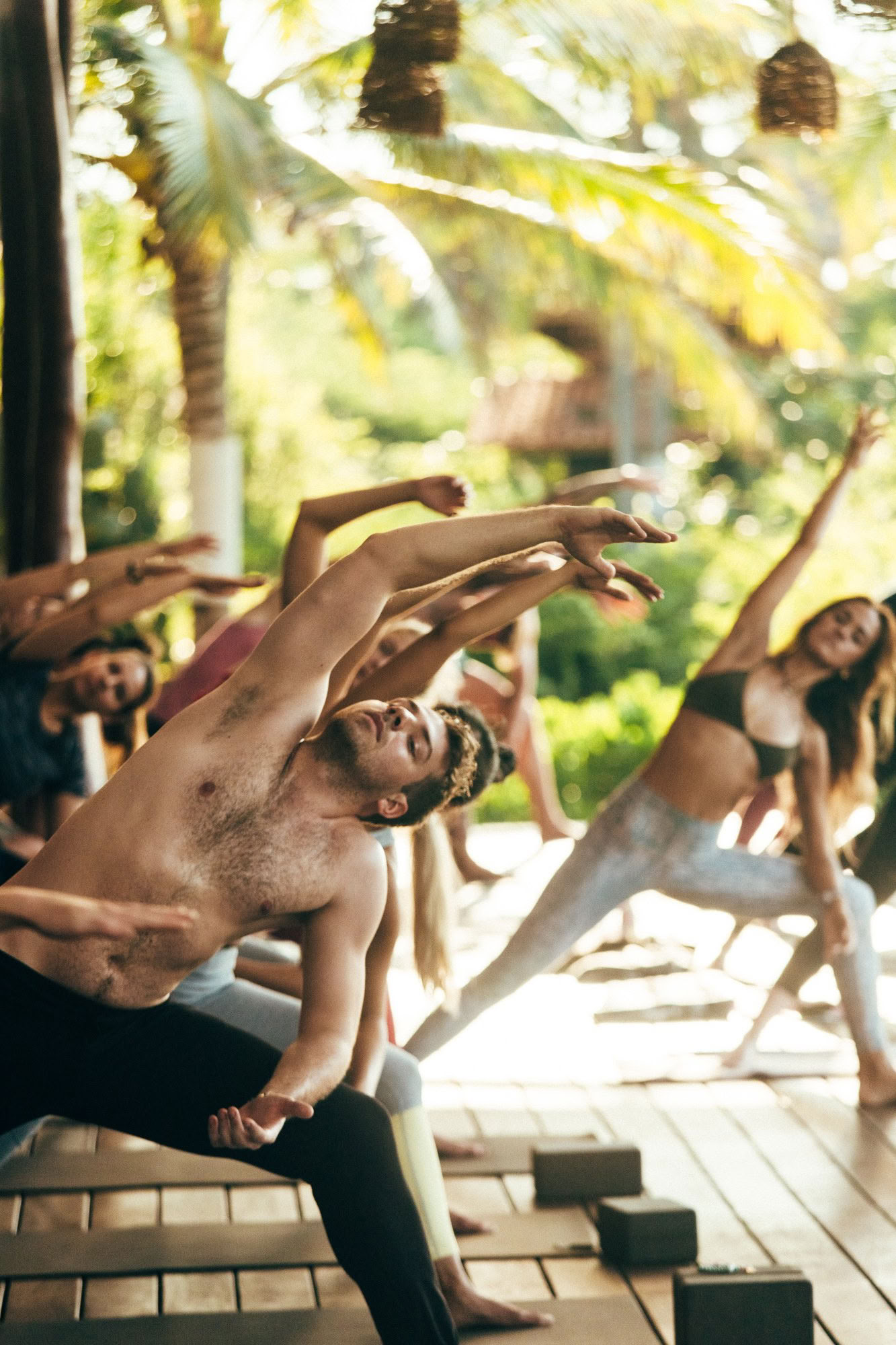 Yoga-retreat i naturen