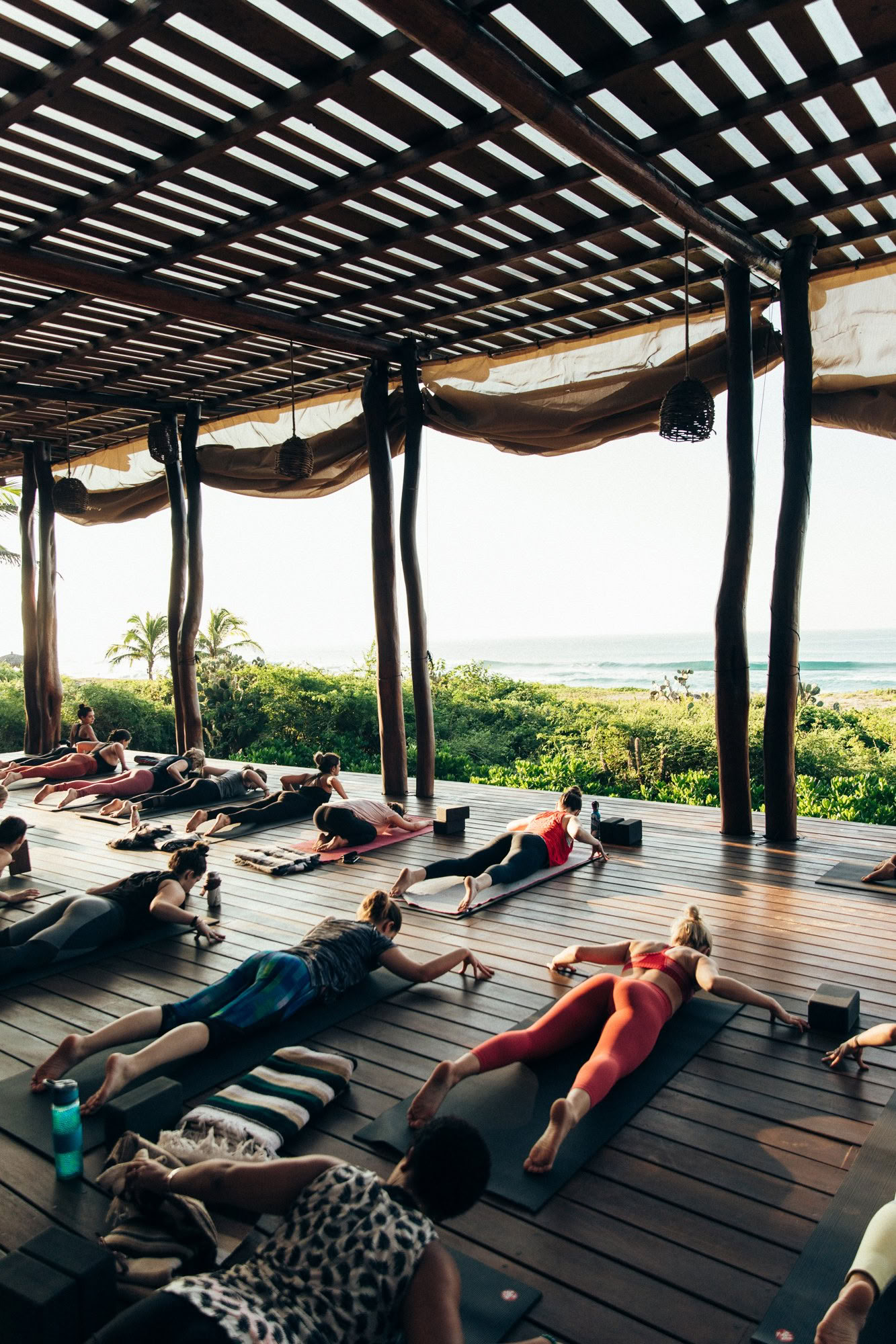 Yoga-retreat i naturen