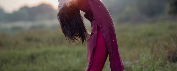 Yoga-retreat i naturen