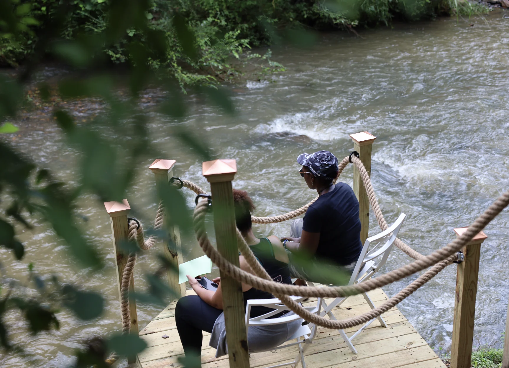 Fælles wellnessoplevelse i Paradise Park ATL