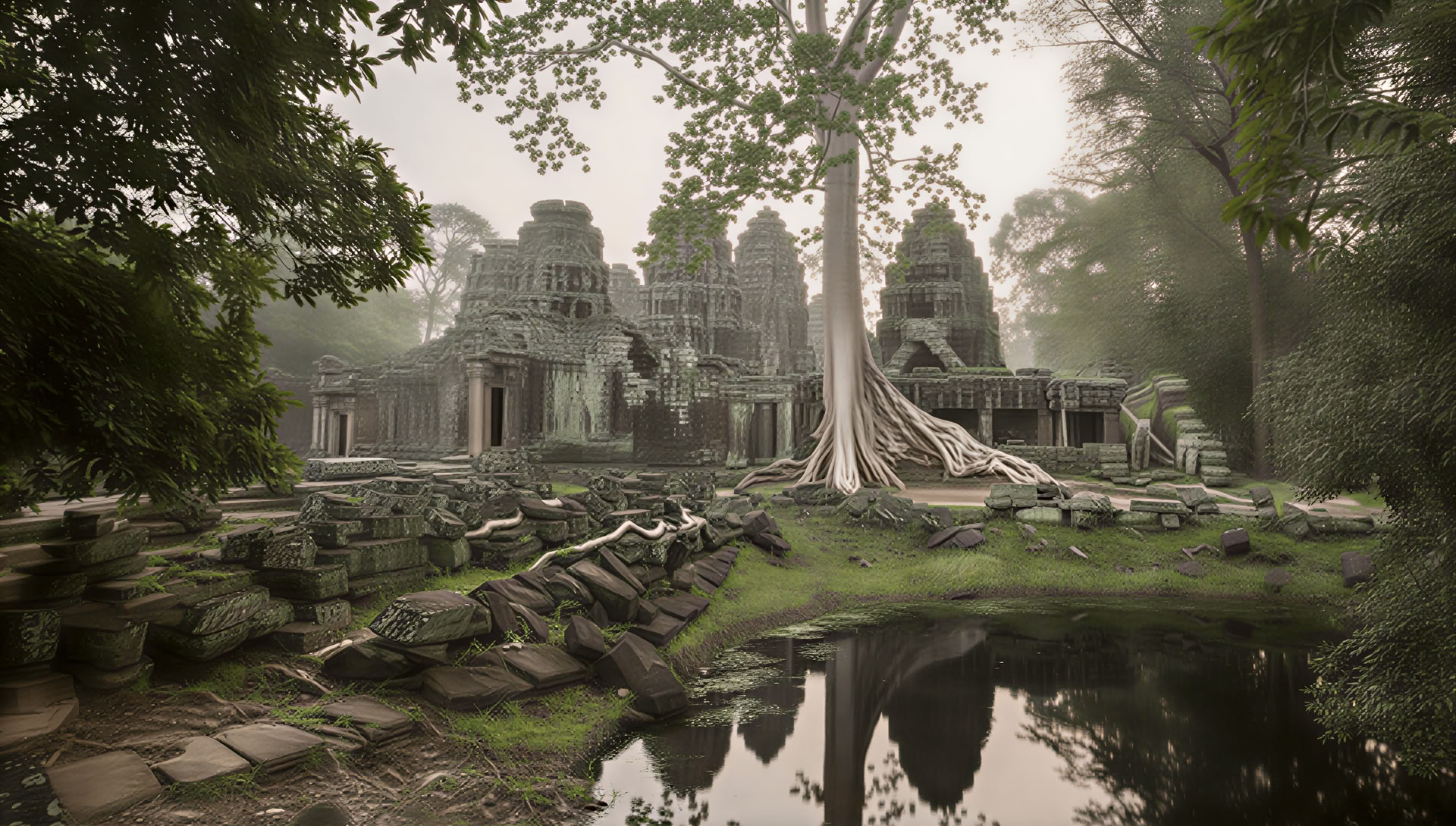 Retreat ved Angkor Wat med Renata Sarasvati Diem
