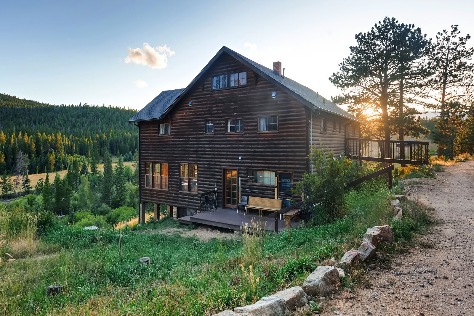 Retreatcenter for økodharma i Rocky Mountains