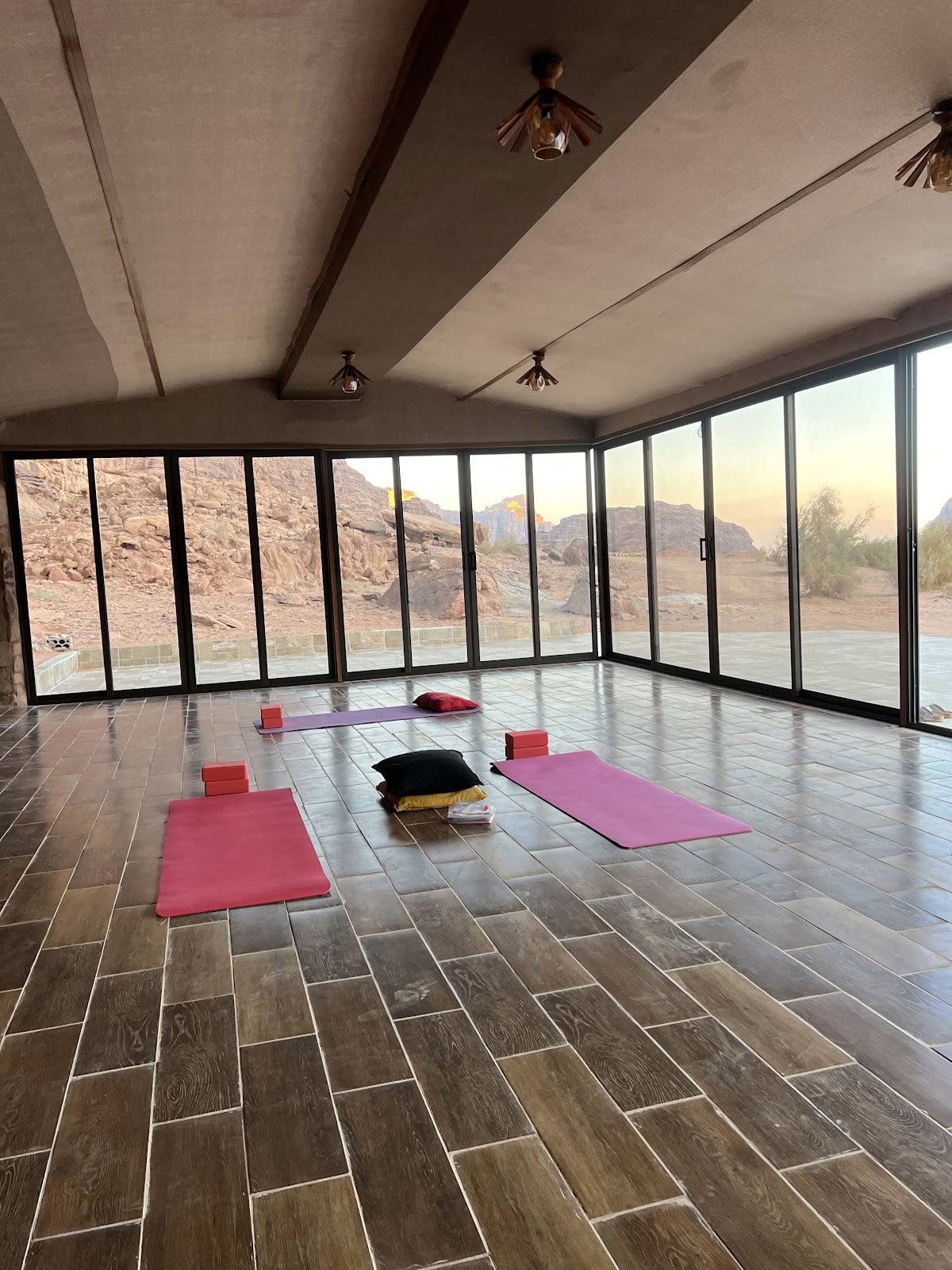 Beduin-yogacamp i Wadi Rum