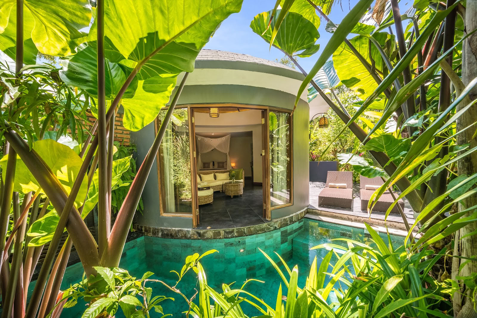 De Moksha miljøvenlige boutique-resort