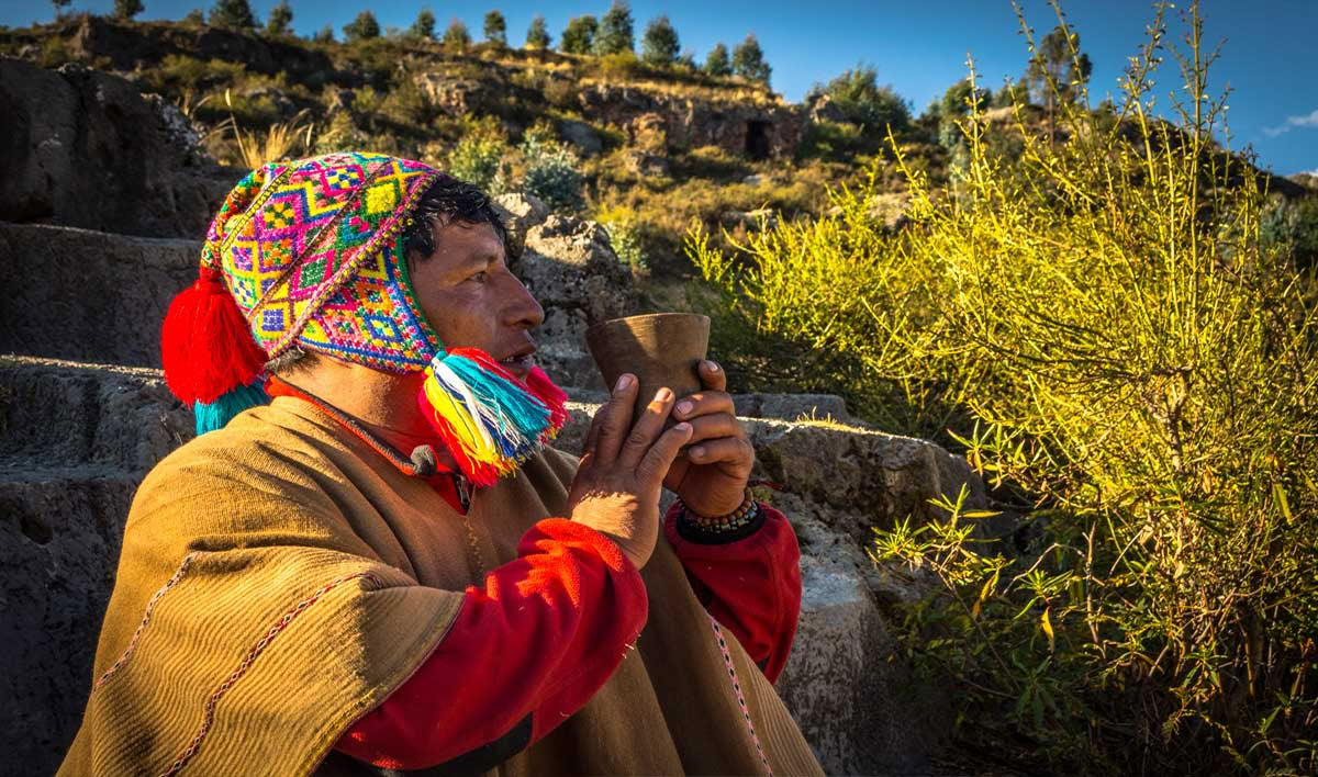 Peruanske shamaners personlige helbredelsescenter