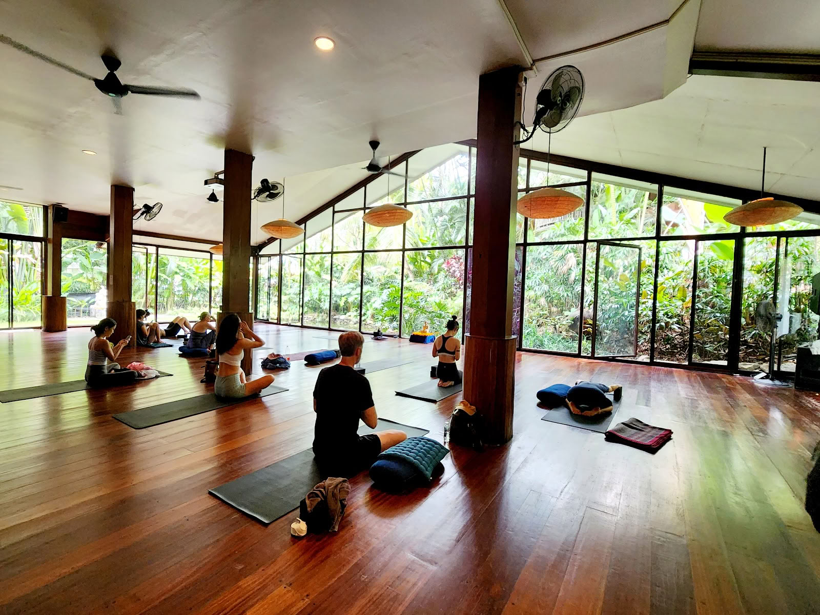 Yoga-laden