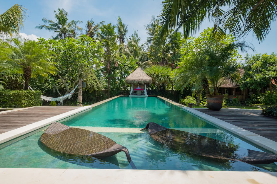 Lyksalighedsrefugium for kvinder i Canggu
