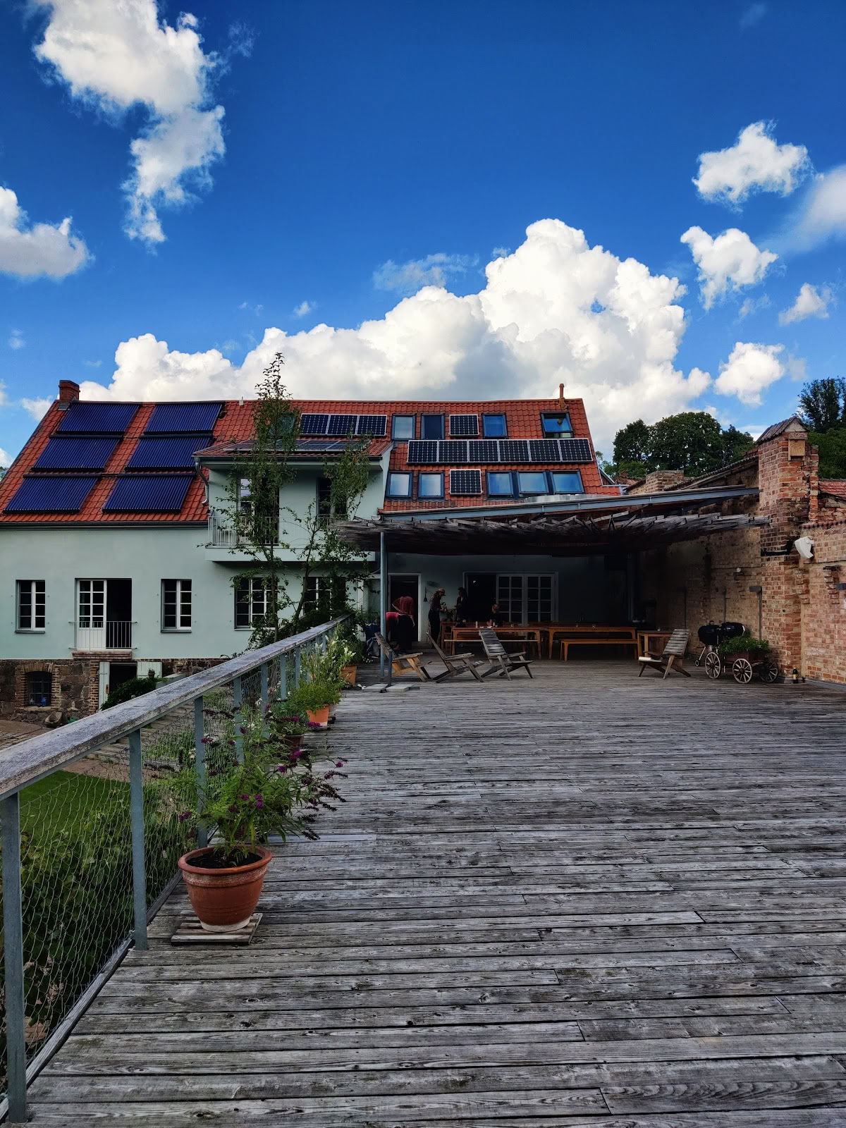 Seminarhus Stolzenhagen - Taubenblau