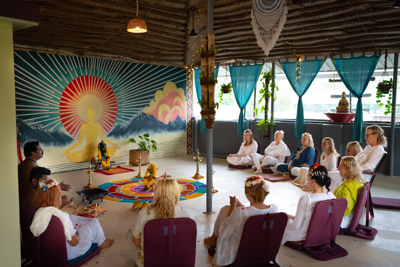 Lalitha Yoga Academy - Yogalæreruddannelse i Varkala, Kerala