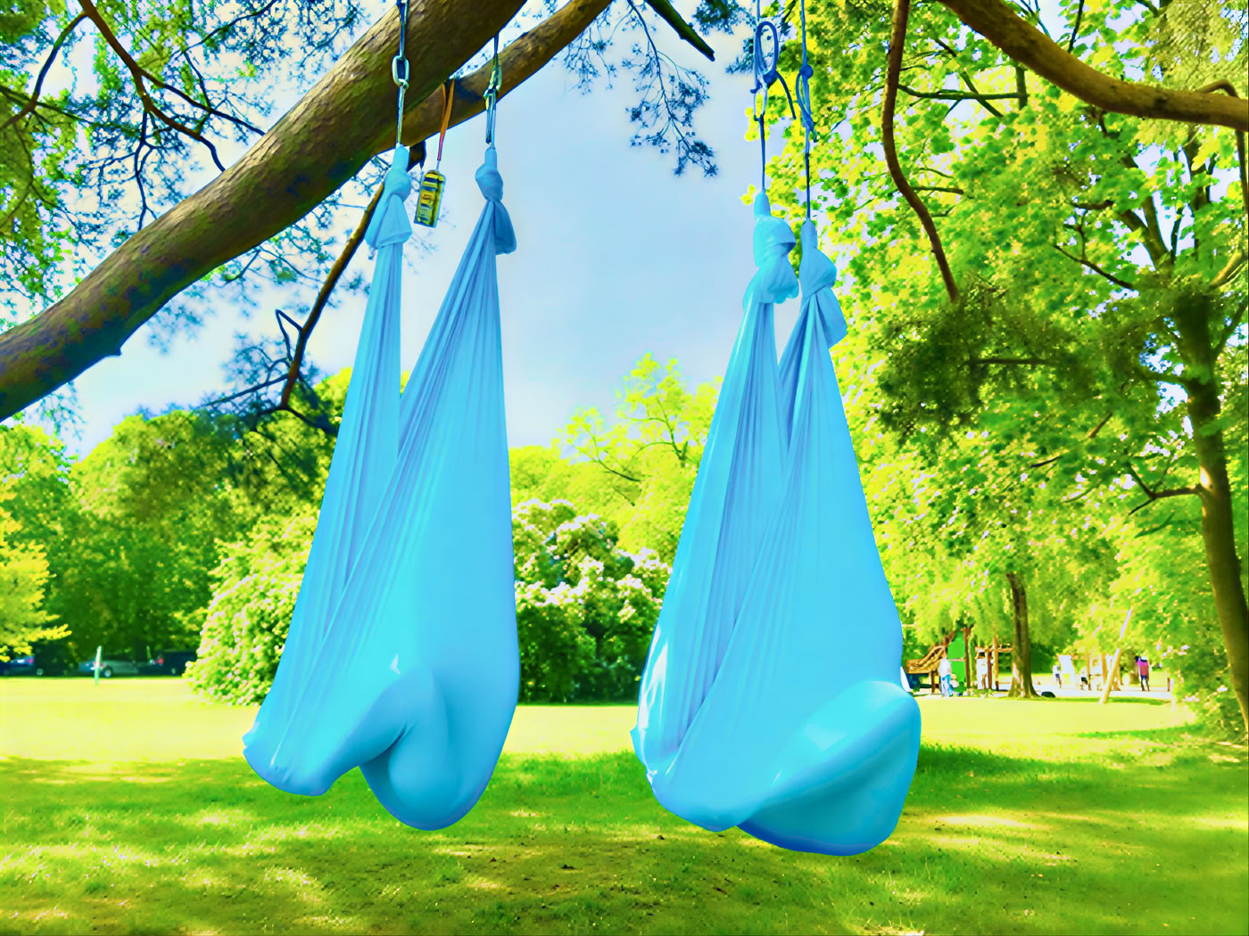 Studie Air Therapy | Oro Yoga Vilnius | Aerial Yoga Litauen