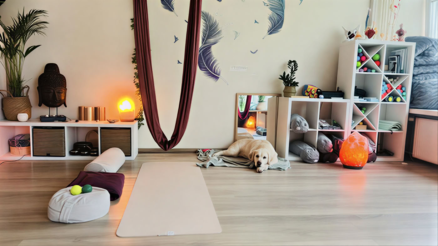 Studie Air Therapy | Oro Yoga Vilnius | Aerial Yoga Litauen