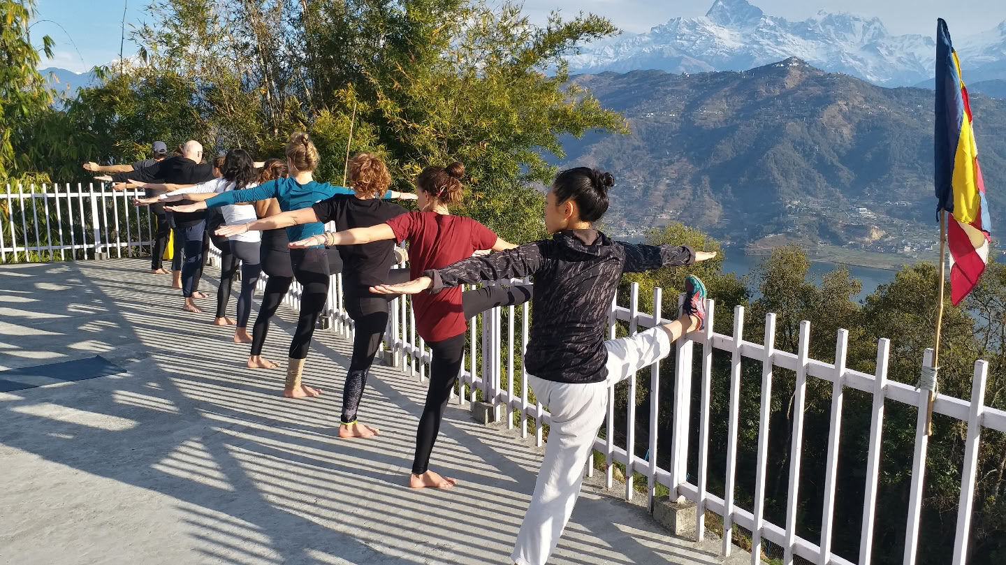Yogauddannelse i Nepal af Salamba Yoga