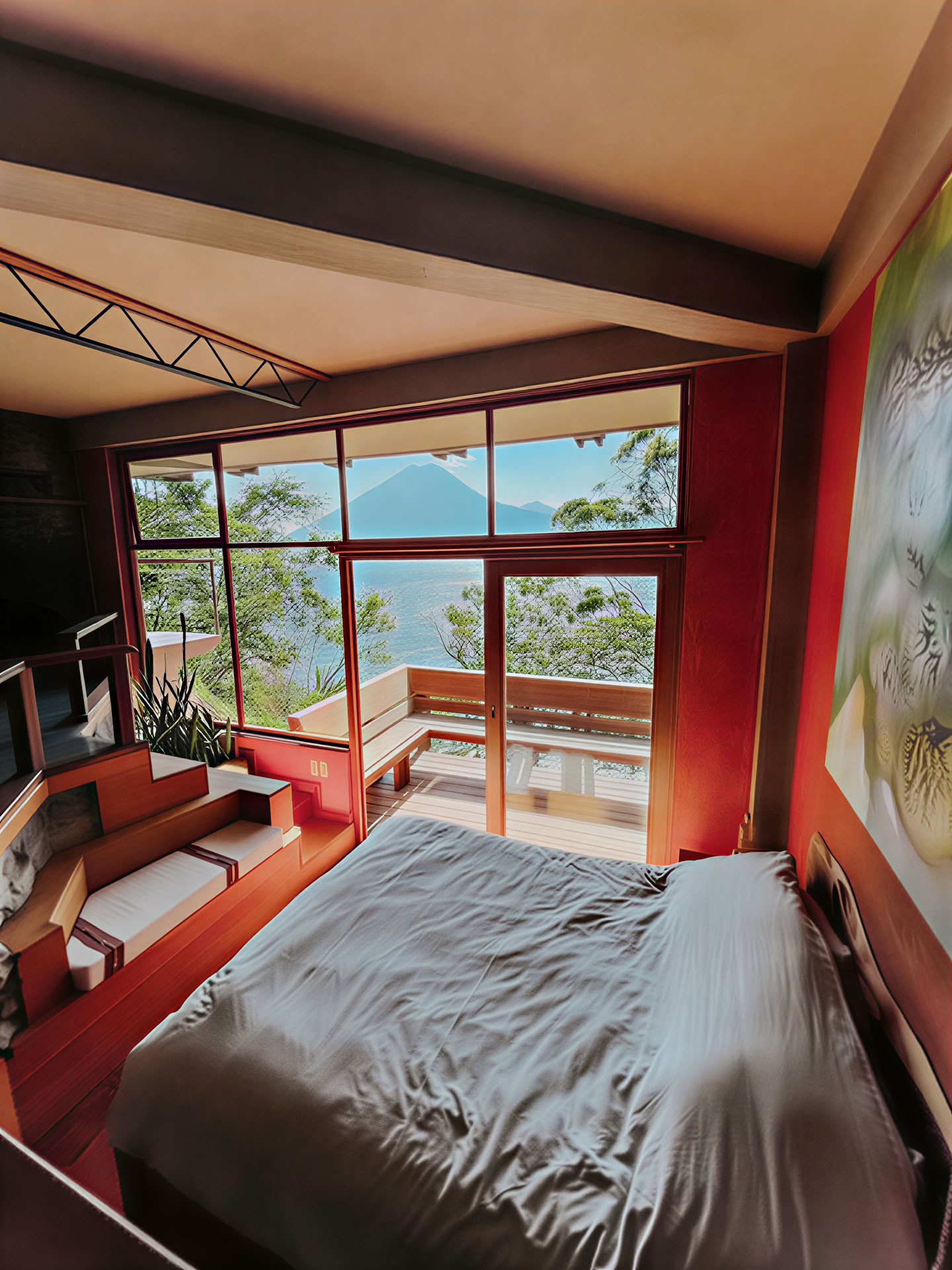 Retreats ved Atitlán-søen