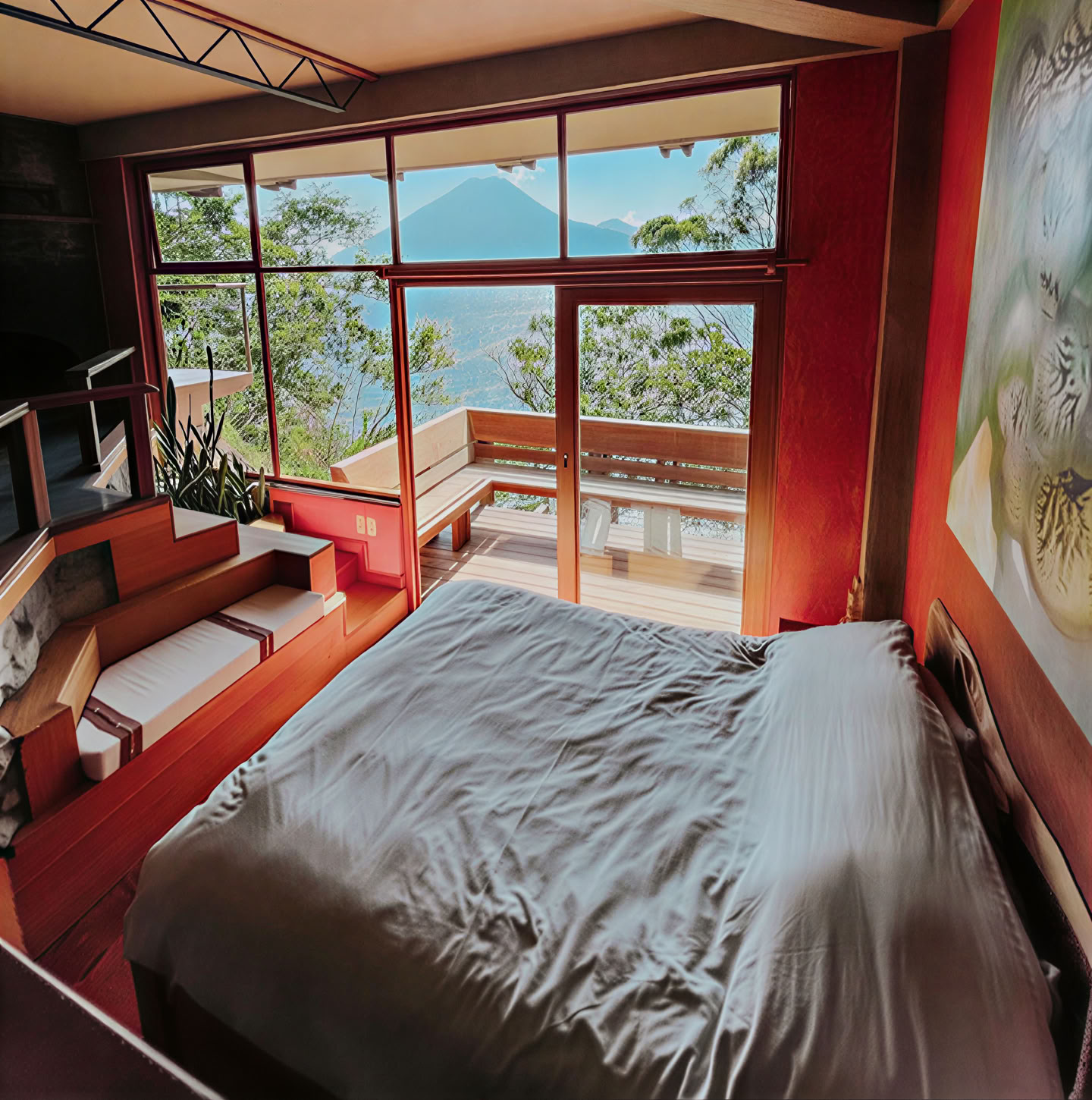 Retreats ved Atitlán-søen