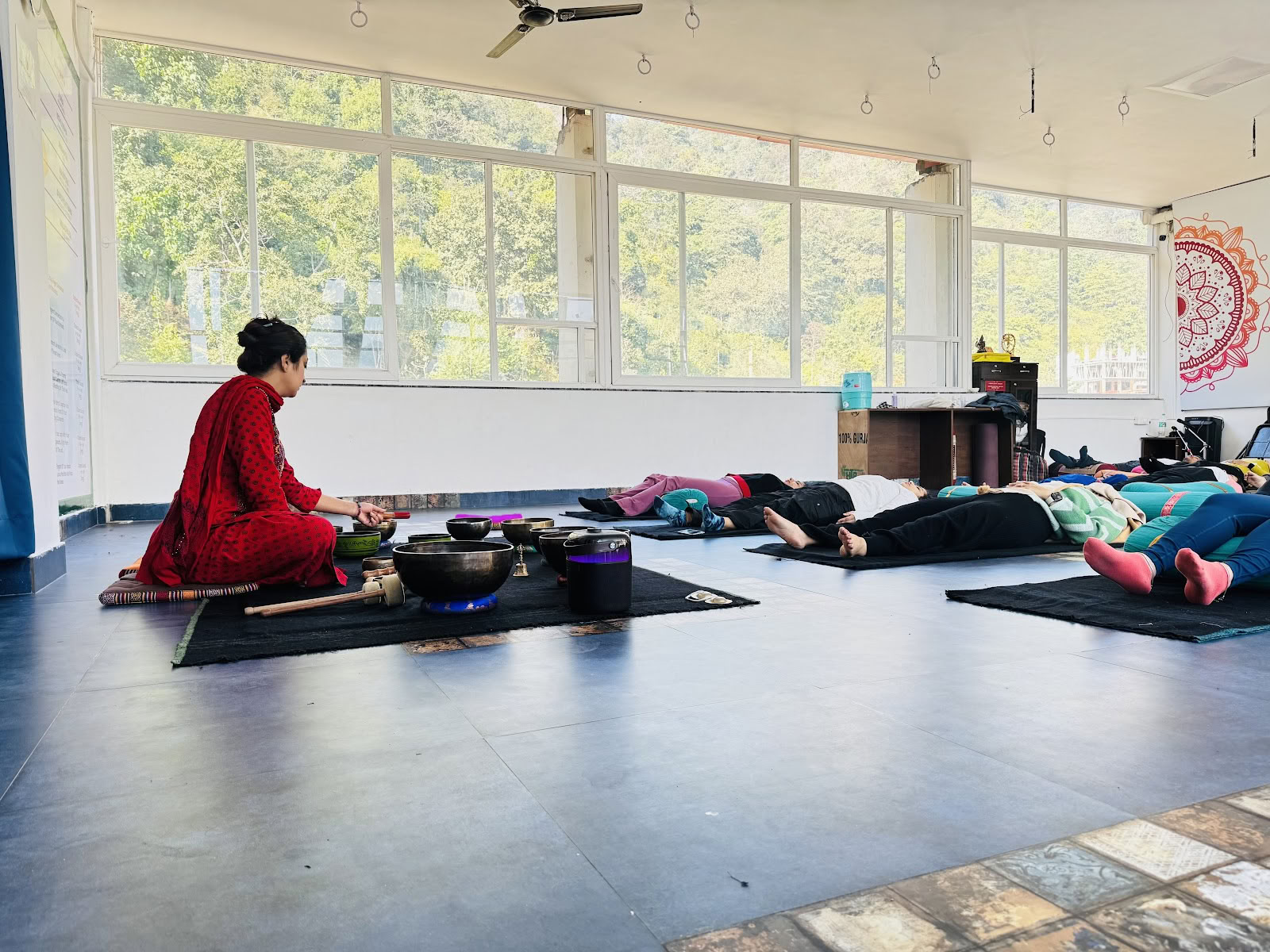 Yoga-familien i Indien 🇮🇳