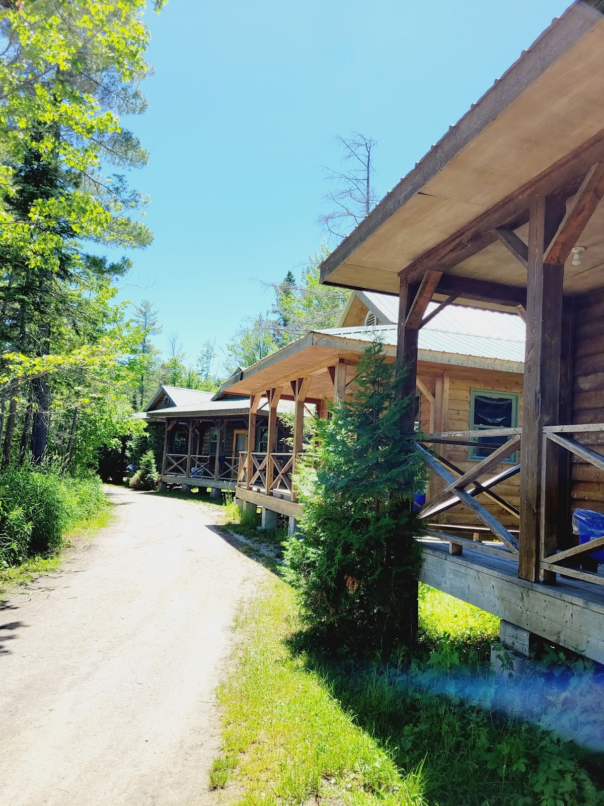 Rustikke mor-retreats