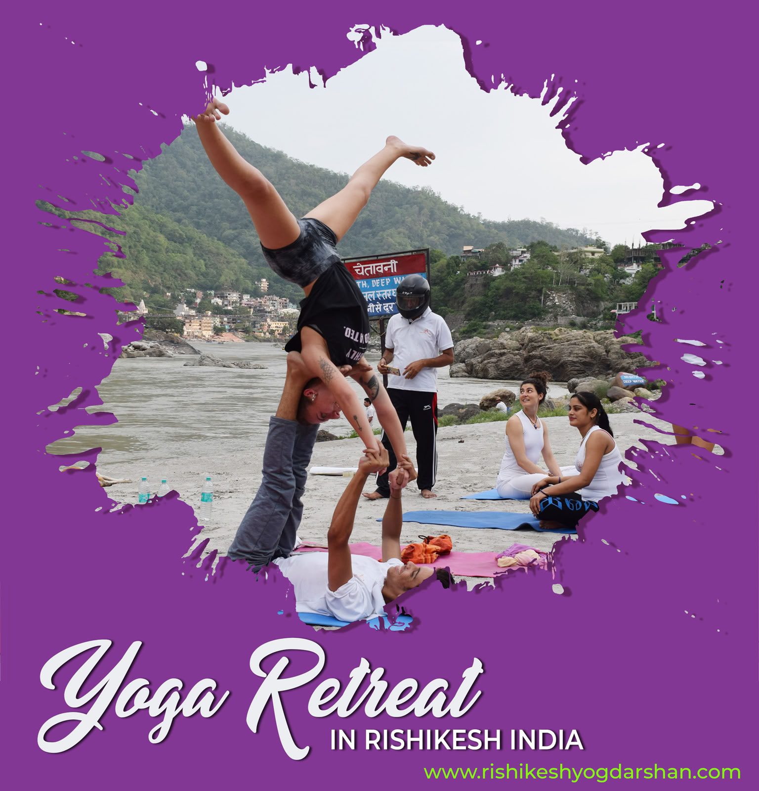 Rishikesh Yog Darshan - Yogalæreruddannelseskurser i Rishikesh. Yoga/Ayurveda-retreat