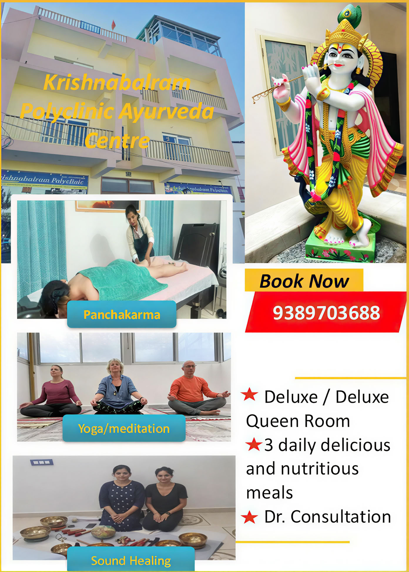 Krishnabalram polyklinik Ayurveda-center