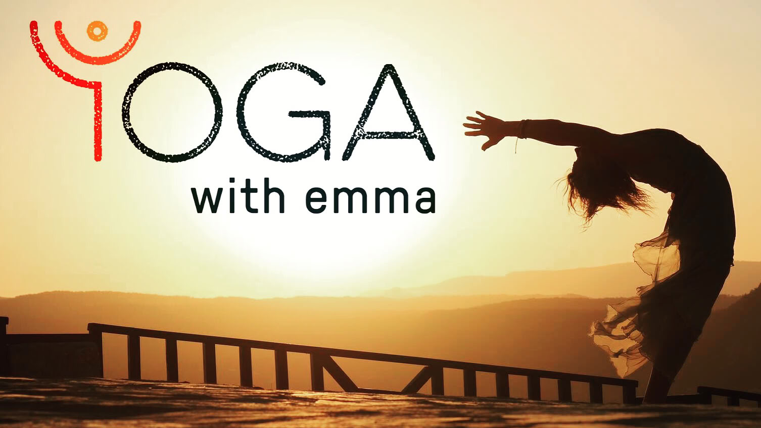 Yoga med Emma i brændeskuret