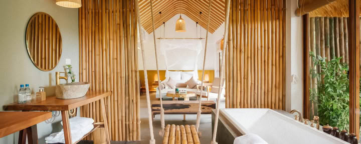 Bungalow med ét soveværelse