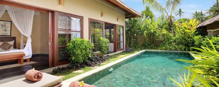 Villa med to soveværelser og pool