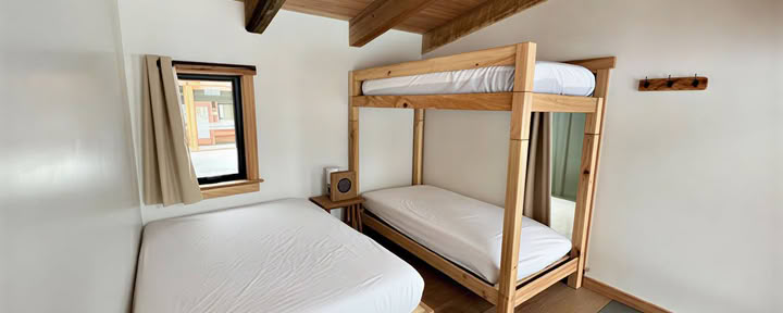 The Grove (1 full bed + twin bunk)