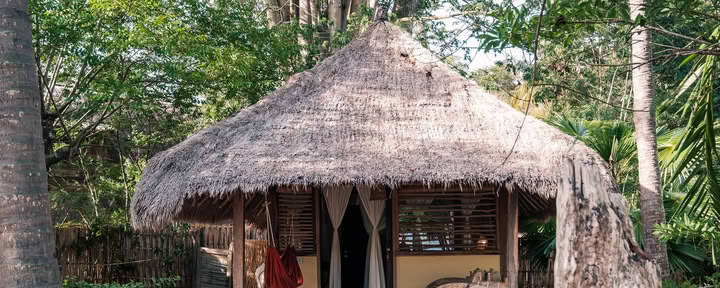 Bungalow med havudsigt