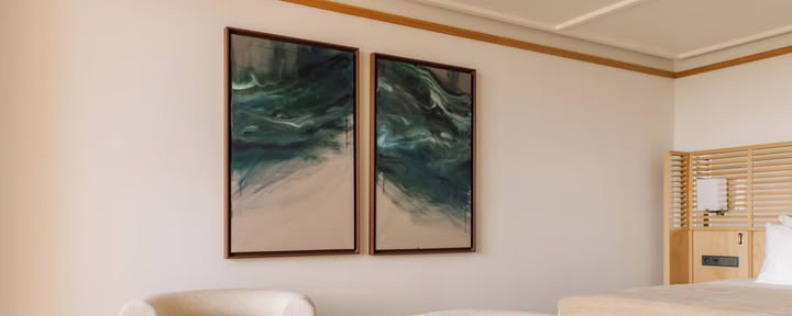 Mastersuite med udsigt til haven