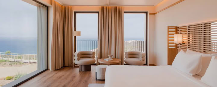 Juniorsuite med havudsigt